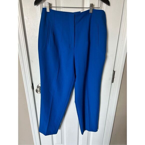 International concepts  blue tapered pants dress pants size 10 ankle - Picture 1 of 9